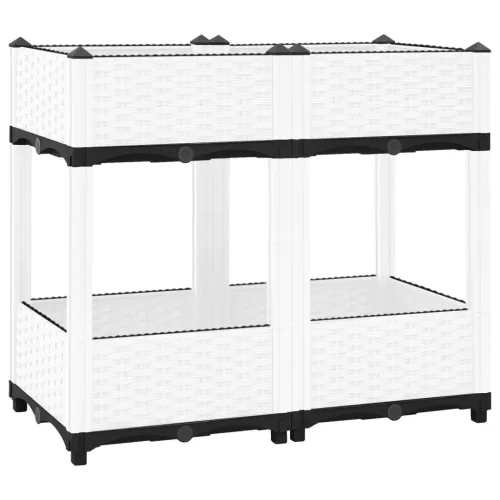 vidaXL polipropilén magaságyás 80 x 40 x 71 cm