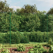   vidaXL zöld dróthálós kerítés illesztőperemmel 1,6x10 m