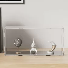 vidaXL átlátszó akril bemutatódoboz 30x15x14 cm