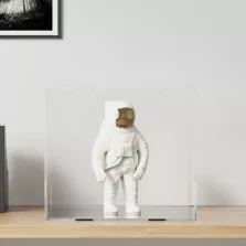 vidaXL átlátszó akril kiállító doboz 40 x 36 x 35 cm