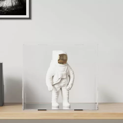 vidaXL átlátszó akril kiállító doboz 40 x 36 x 35 cm