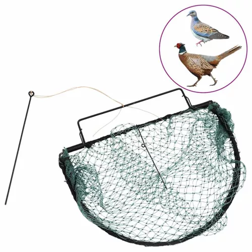 vidaXL zöld acél madárcsapda 40 cm