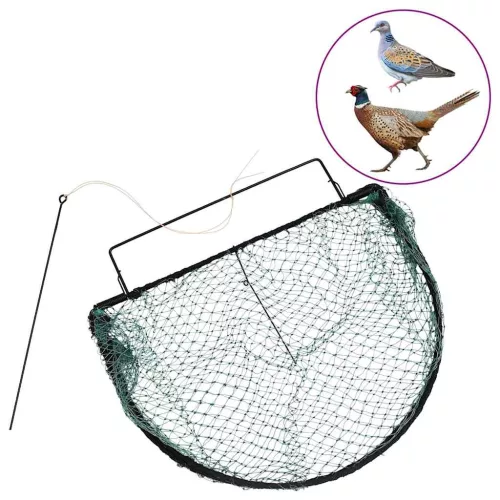 vidaXL zöld acél madárcsapda 50 cm