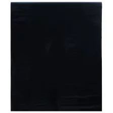 vidaXL matt fekete PVC statikus ablakfólia 90 x 2000 cm