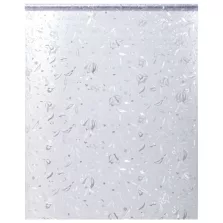 vidaXL matt virágminta PVC ablakfólia 45 x 500 cm