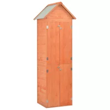 vidaXL fa kerti fészer 71 x 60 x 213 cm