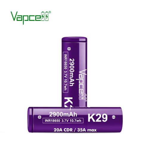 Vapcell INR 18650 K29 2900mAh tölthető li-ion akkumulátor
