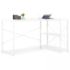 vidaXL fehér számítógépasztal 120 x 72 x 70 cm