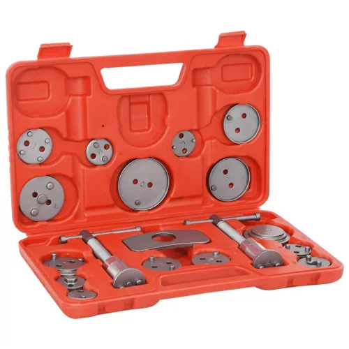 vidaXL 18 darabos tárcsaféknyereg-visszahúzó szerszámkészlet