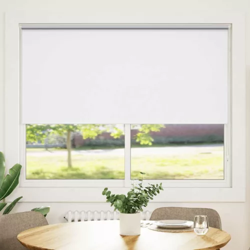 vidaXL sötétítő roló 144,4 x 175 cm, szövetszélesség 140 cm, fehér