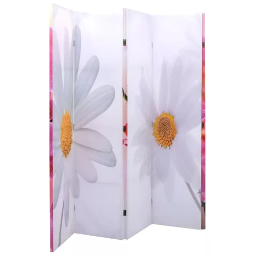 vidaXL virágmintás paraván 200 x 170 cm