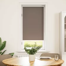   vidaXL sötétítő roló, szövetből készült, 64,4 x 120 cm, szélessége 60 cm, kávébarna