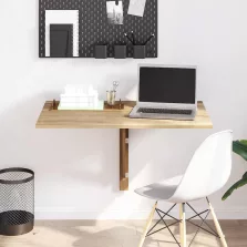 vidaXL összecsukható tölgy fali asztal 100 x 60 cm