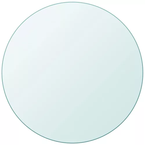 vidaXL edzett üveg asztallap kerek 800 mm