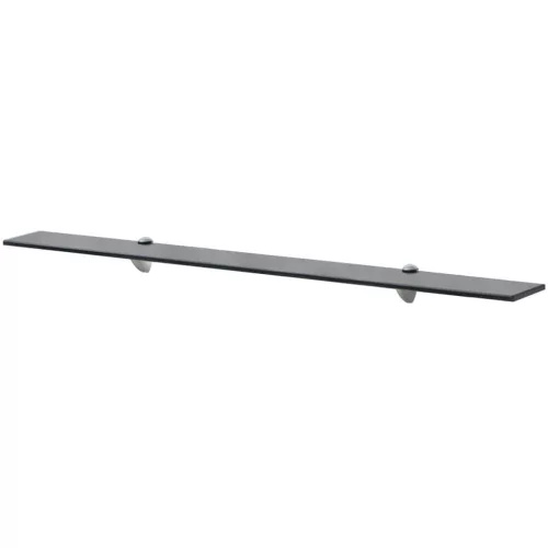 vidaXL lebegő polc üveg 100x20 cm 8 mm