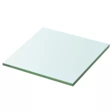 vidaXL 30x30 cm átlátszó panel üvegpolc
