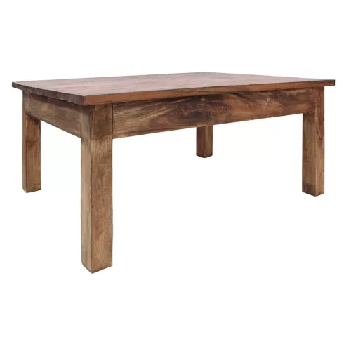 vidaXL tömör mahagóni fa dohányzóasztal 96 x 73 x 45 cm