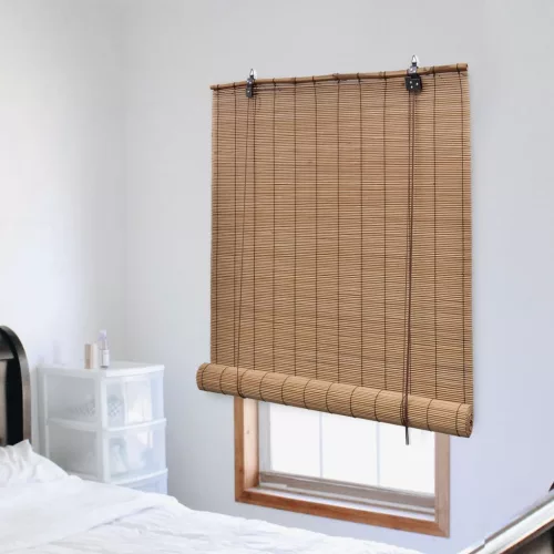 vidaXL barna bambuszroló 80 x 220 cm