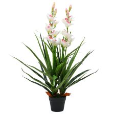 vidaXL zöld, cserepes műcsónakorchidea 100 cm 
