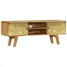 vidaXL tömör mangófa TV-szekrény 120 x 30 x 45 cm