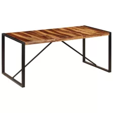 vidaXL tömör akácfából étkezőasztal 180 x 90 x 75 cm