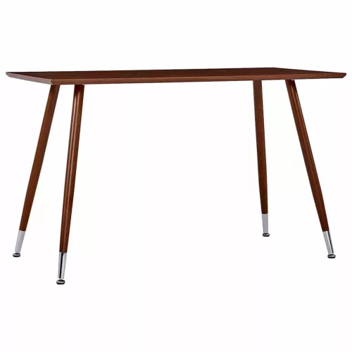 vidaXL barna MDF étkezőasztal 120 x 60 x 74 cm