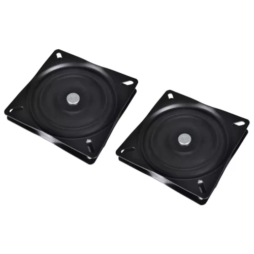 vidaXL 2 db standard hajóülésforgó 160 x 160 x 2,5 mm