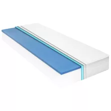   vidaXL viszkoelasztikus memóriahabos matrac 180 x 200 cm 18 cm H2