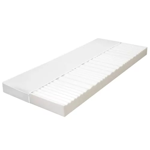 vidaXL 7 zónás PU habmatrac 100 x 200 cm 10 cm H2 H3