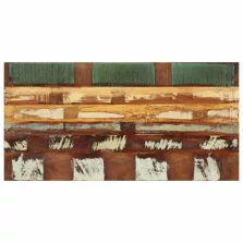   vidaXL négyszögű tömör újrahasznosított fa asztallap 60x120cm 15-16mm