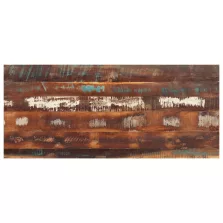   vidaXL négyszögű tömör újrahasznosított fa asztallap 60x140cm 15-16 mm