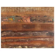   vidaXL négyszögű tömör újrahasznosított fa asztallap 70x90 cm 15-16 mm