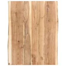 vidaXL tömör akácfa asztallap 80 x (50-60) x 3,8 cm