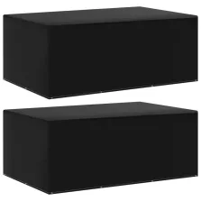   vidaXL 2 db kerti bútor huzat 7 fűzőlyukkal 225 x 143 x 90 cm