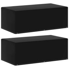   vidaXL 2 db kerti bútor huzat gázgrillhez 6 fűzőlyukkal 170x90x60 cm