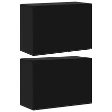   vidaXL 2 db kerti bútor huzat gázgrillhez 6 fűzőlyukkal 180x80x125 cm