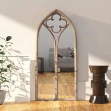   vidaXL homokszínű tükör beltéri használatra 100 x 45 cm