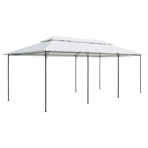 vidaXL fehér pavilon 600 x 298 x 270 cm 180 g/m²