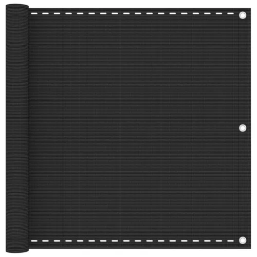 vidaXL antracitszürke HDPE erkélyparaván 90 x 300 cm