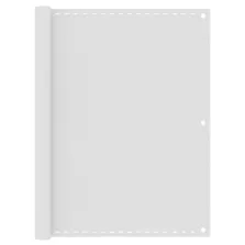 vidaXL fehér HDPE erkélytakaró 120 x 500 cm