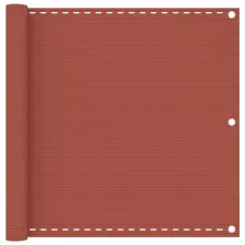 vidaXL terrakotta HDPE erkélytakaró 90 x 500 cm