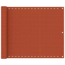 vidaXL narancssárga HDPE erkélytakaró 75 x 300 cm