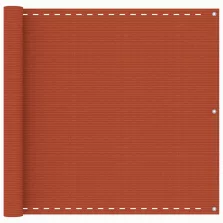 vidaXL narancssárga HDPE erkélyparaván 90 x 400 cm