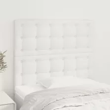 vidaXL 2 db fehér műbőr fejtámla 80 x 5 x 78/88 cm