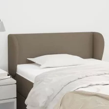 vidaXL tópszínű szövet fejtámla 83x23x78/88 cm
