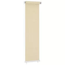vidaXL krémszínű kültéri HDPE roló 60 x 230 cm