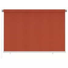   vidaXL kültéri terrakotta színű HDPE redőny 220 x 140 cm
