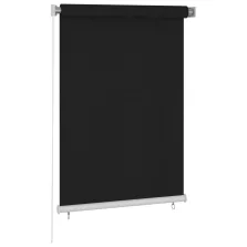 vidaXL fekete kültéri sötétítő roló 100 x 140 cm
