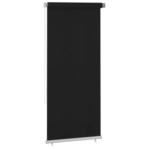 vidaXL fekete kültéri sötétítő roló 100 x 230 cm