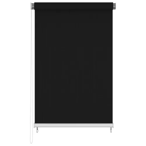 vidaXL fekete kültéri sötétítő roló 140 x 230 cm
